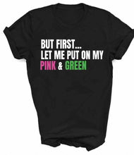 Load image into Gallery viewer, Pink and Green Tee